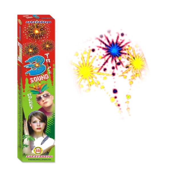 Three Sound Rocket (10pcs/box)